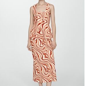 MANGO 2 piece printed set